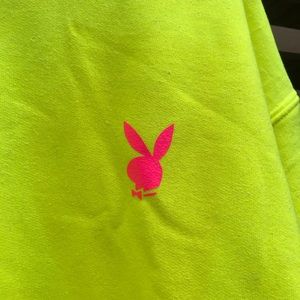 Basically brand new Neon yellow/ neon pink playboy